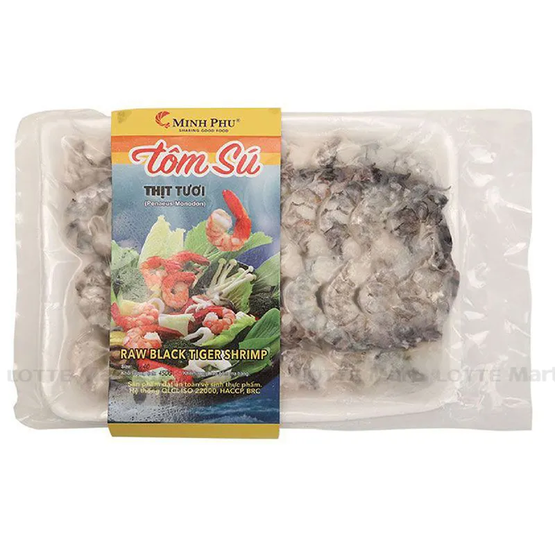 Tôm sú thịt Minh Phú size 31-40