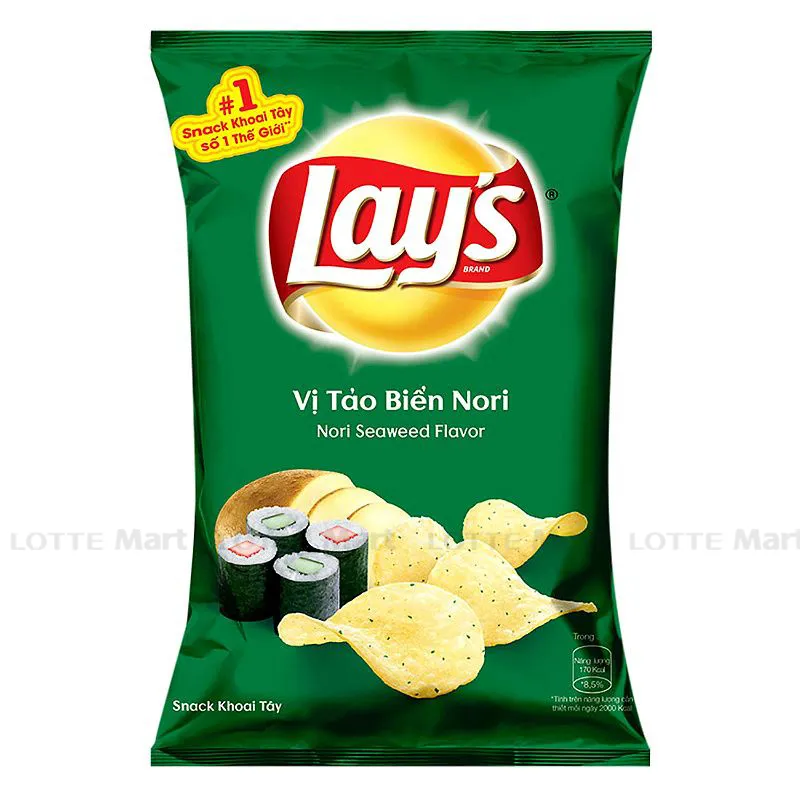 Lay's 감자 스낵 노리 해초맛 33G 2