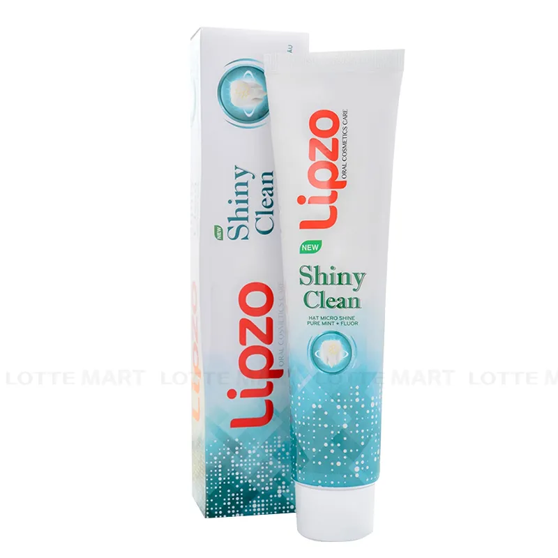 Lipzo Shiny Clean 멸균 상쾌적 치약 185G 2