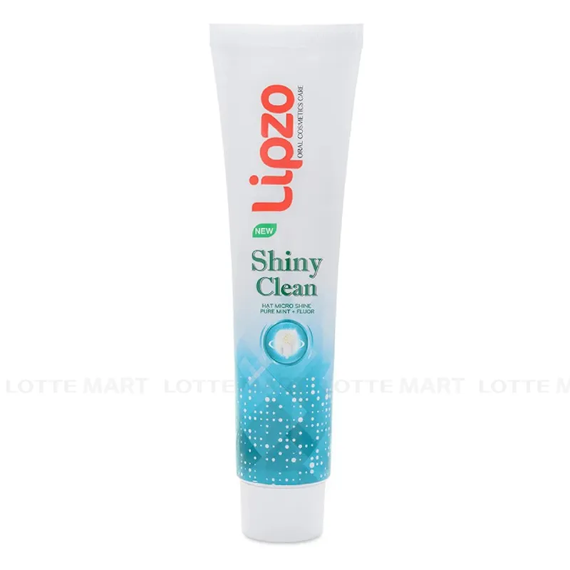 Lipzo Shiny Clean 멸균 상쾌적 치약 185G 4