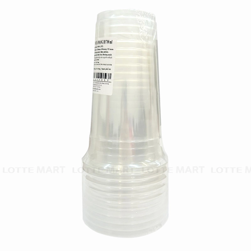 Choice L 테이크아웃 플라스틱 컵 700ml (10개입) 3