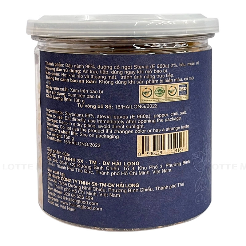 DAU NANH CO NGOT HAI LONG VI CAY 160G 4