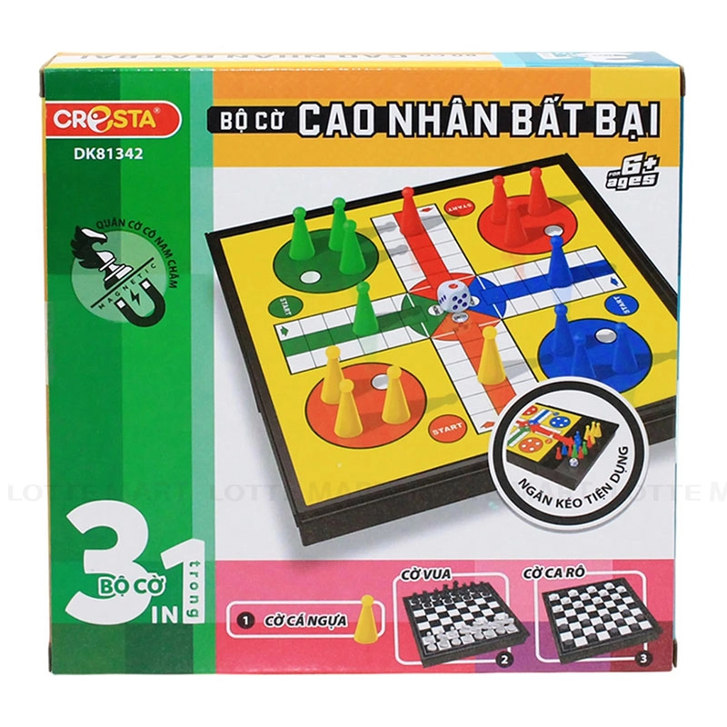 Cresta 3 in 1 무패 고수 체스 세트 DK81342 2