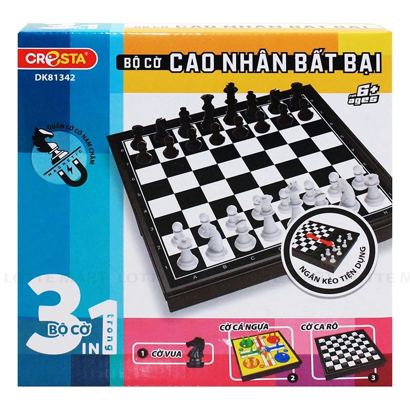 Cresta 3 in 1 무패 고수 체스 세트 DK81342 3