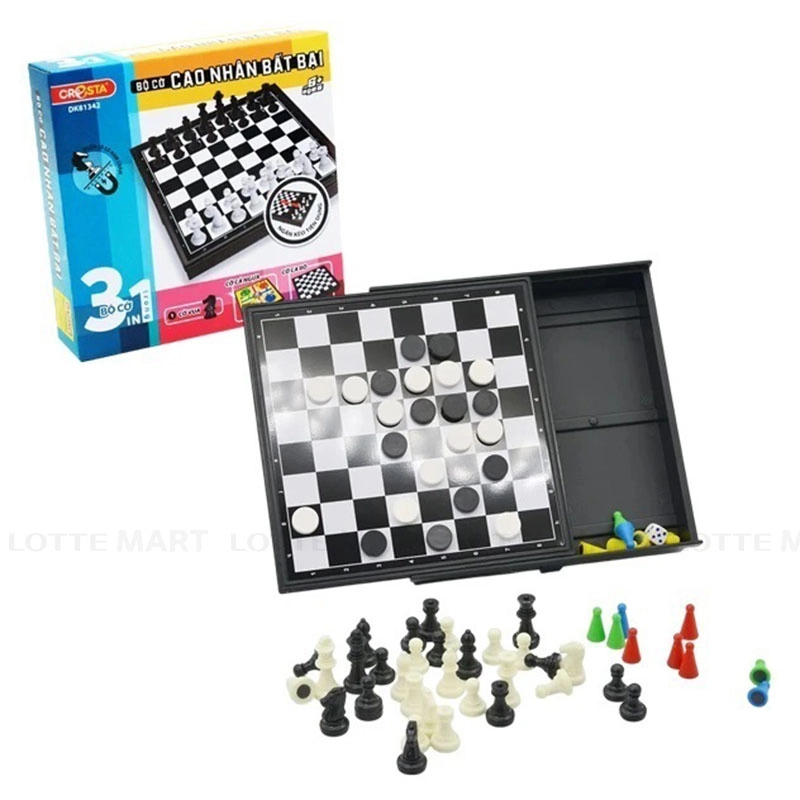 Cresta 3 in 1 무패 고수 체스 세트 DK81342 4