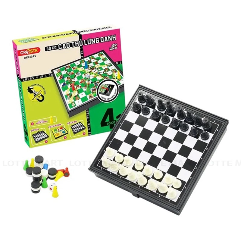 Cresta 4 in 1 전설의 고수 체스 세트 DK81343 4