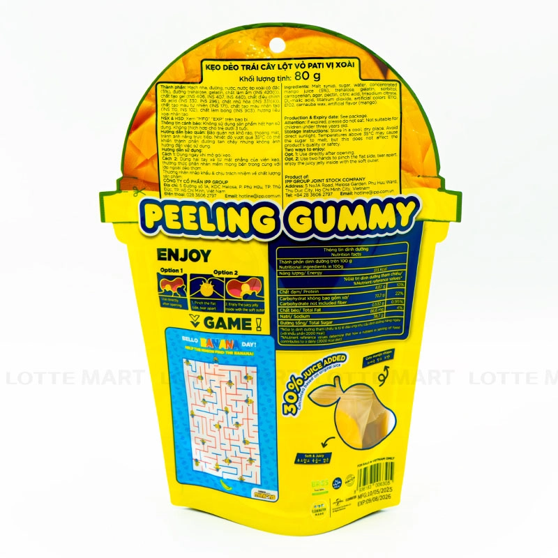 KEO DEO TRAI CAY LOT VO VI XOAI PATI GOI 80G 3