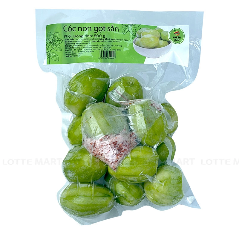FRESH To GO 껍질 벗긴 어린 자두 500G 2