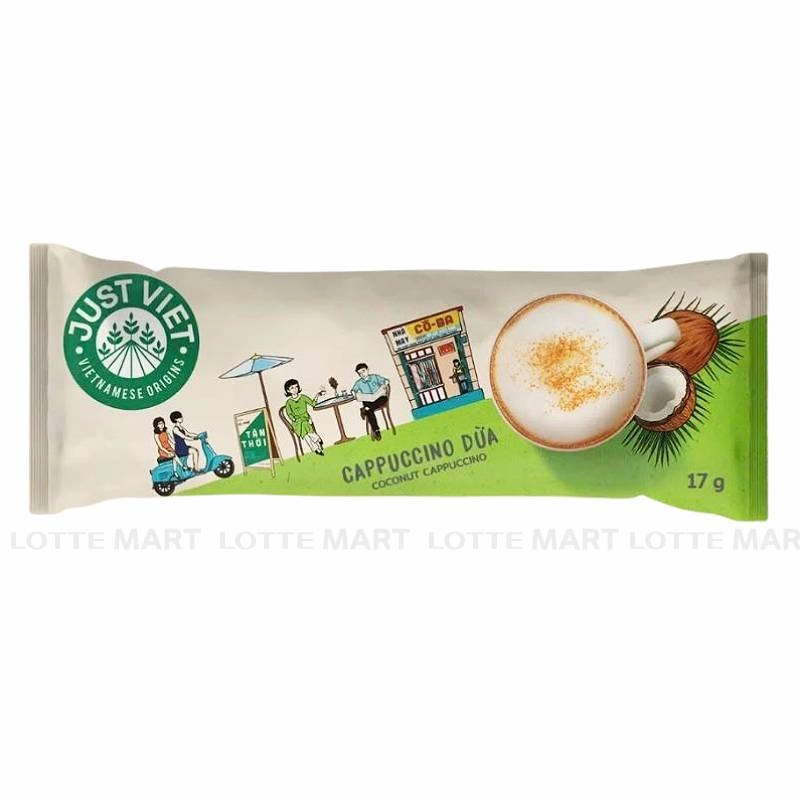 CAFE JUST VIET CAPPIUCINO DUA 17G*10GOI 4
