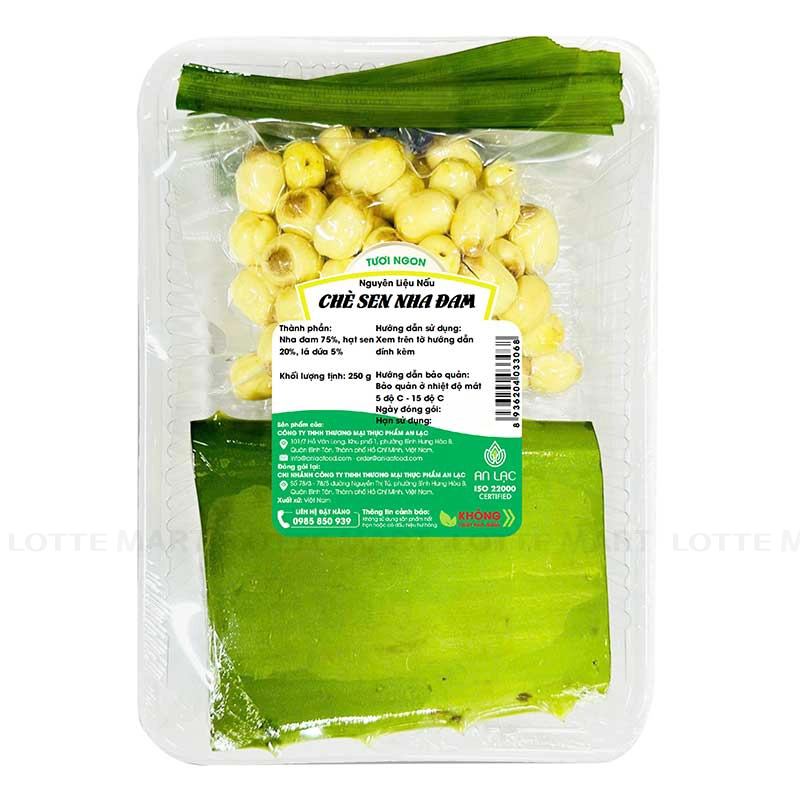 Nguyên Liệu Chè Sen Nha Đam 250G 2