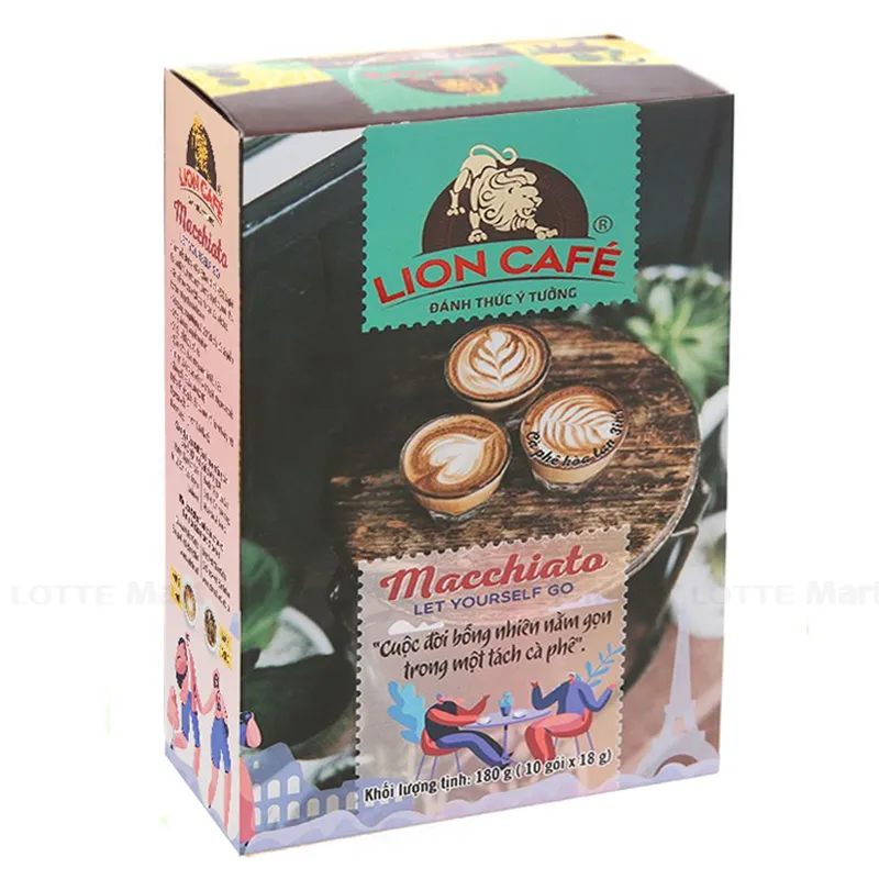 Lion 마키아토 커피 (18G x 10개입) 2