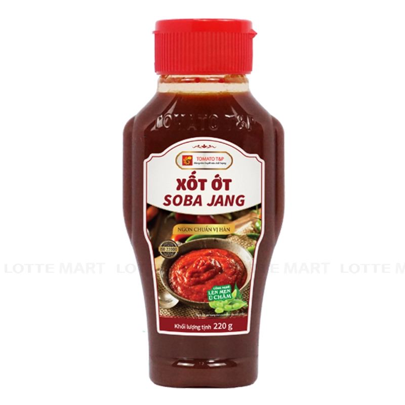 Xốt Ớt Soba Jang Tomato T&P Chai 220G 2