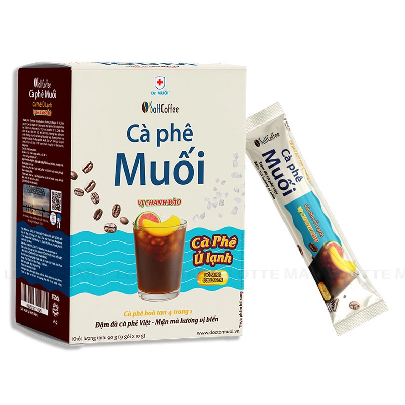 CAFE MUOI SALTCOFFEE VI CHANH DAO 10G*9GOI 2