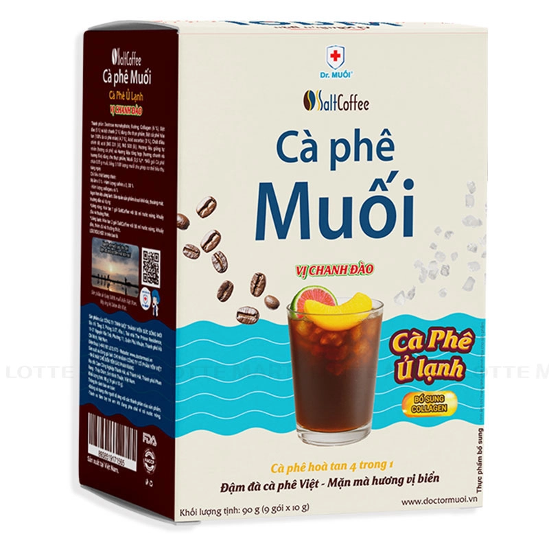 CAFE MUOI SALTCOFFEE VI CHANH DAO 10G*9GOI 3