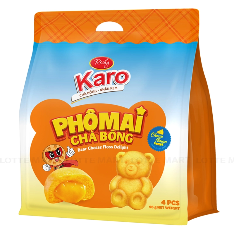Bánh Gấu Phô Mai Chà Bông Karo Gói 96G