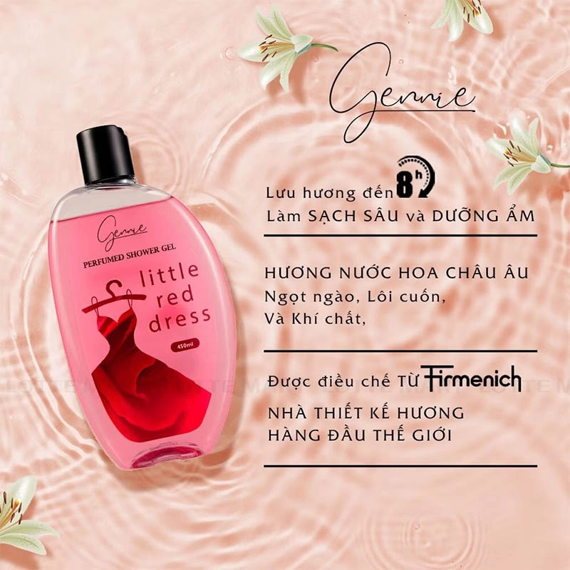 ST GENNIE LITTLE RED DRESS 450ML 3