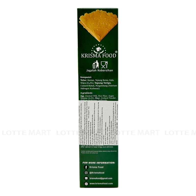 Krisma 참깨 크래커 100G 4