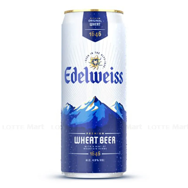 Bia Tuyết Edelweiss Lon 330ml