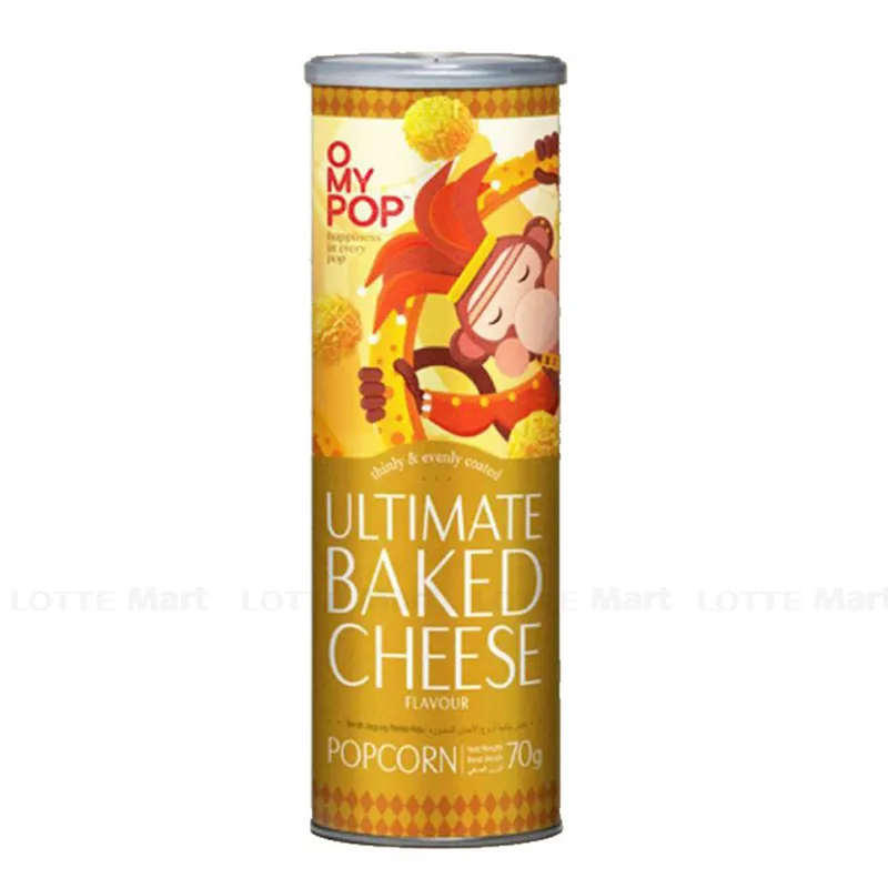 Snack Bắp Rang O My Pop Vị Phô Mai Nướng 70g