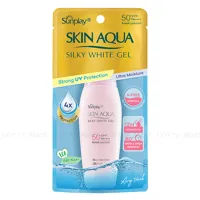 Sunplay Skin Aqua Silky White Whitening Sunscreen Gel SPF50 70g