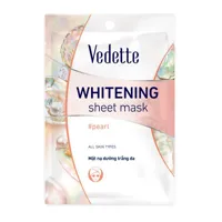 Vedette Pearl Whitening Sheet Mask 22ml