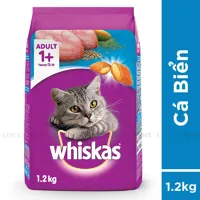 Whiskas Large Sea Fish Flavor Cat Food 1.2kg