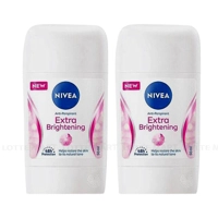 Combo 2 Chai Sáp Ngăn Mùi Nivea Trắng Mịn Mờ Vết Thâm 50ml