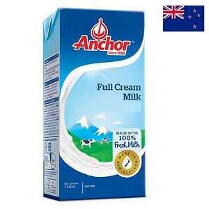 Anchor 풀크림 멸균우유 1L