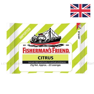 Fisherman's Friend 맨톨 목캔디 시트러스맛 25G 1