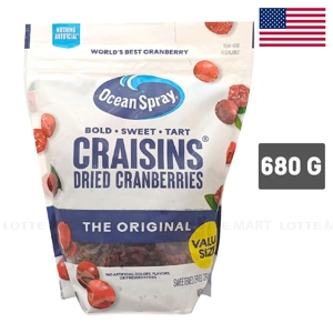 Ocean Spray Craisins 오리지널 건조 크랜베리 680G