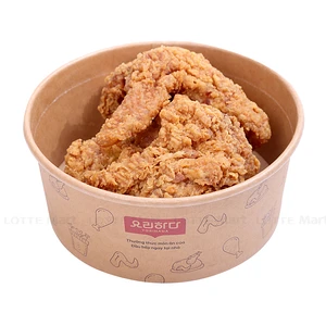요리하다 바삭한 후라이드 치킨 2조각