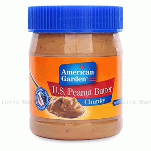 American Garden 땅콩 버터 청키 340G