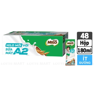 Nestle Milo A2 저당 보리우유 180ml x 48개입