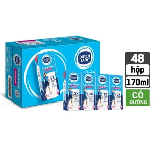 Dutch Lady 키쑥쑥 딸기맛 멸균우유 170ml x 48개입