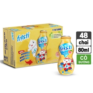 Fristi 복숭아맛 영양음료 80ml x 48개입