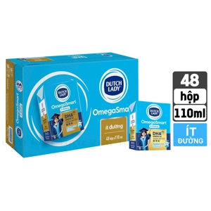 Dutch Lady OmegaSmart 저당 영양우유 110ml x 48개입