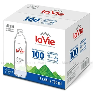 La Vie 자연 광천수 (700ML x 12병)