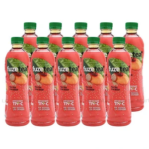 Fuze Tea+ 치아씨와 복숭아차 (450ml x 24개입)