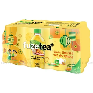 Fuze Tea+ 치아씨와 패션푸르트차 (450ml x 24개입)