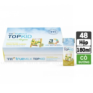 TH true MILK TOPKID 바닐라 멸균우유 180ml x 48개입