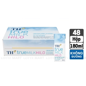 TH true MILK HILO 멸균우유 오리지널 180ml x 48개입
