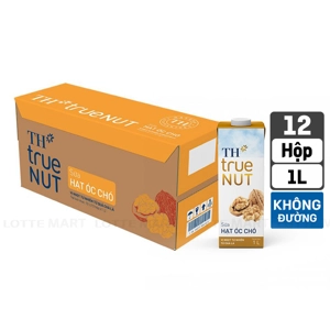 TH true NUT 호두 식물성 음료 1L x 12개입