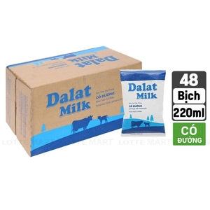 Dalat Milk 가당 멸균우유 220ml x 48개입