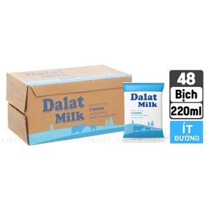 Dalat Milk 저가당 멸균우유 220ml x 48개입