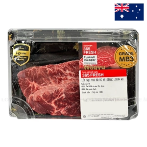 Lõi Nạc Vai Bò Úc Wagyu Cắt Steak 365 Fresh 200G 1