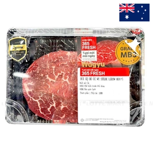 365 Fresh 호주 와규 소 우둔살 스테이크 컷 300G 1
