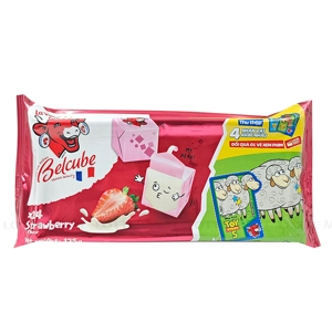The Laughing Cow Belcube 딸기맛 치즈 125G