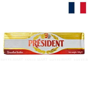 President 무염 버터 100G
