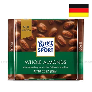 Ritter Sport 통아몬드 초콜릿 100G