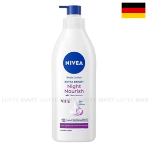 Nivea 나이트 화이트닝 케어 바디 로션 200ML